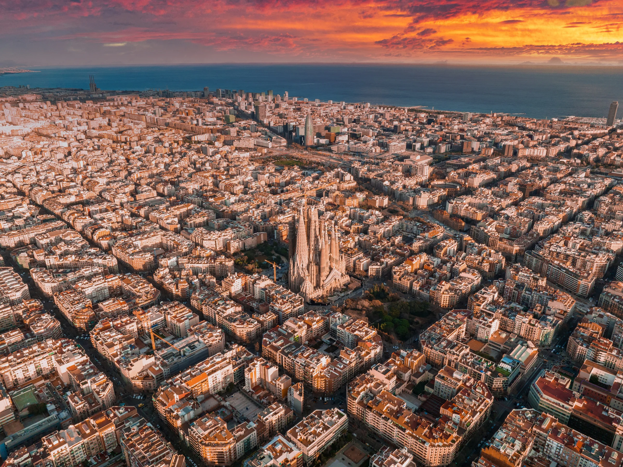 Barcelona cityscape